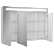 Зеркальный шкаф белый 105х80 см OWL 1975 Lagerta OW08.05.00