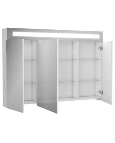 Зеркальный шкаф белый 105х80 см OWL 1975 Lagerta OW08.05.00