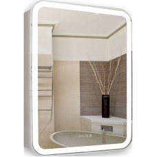 Зеркальный шкаф Creto Attento 60 18-840140A с подсветкой Белый