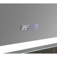 Зеркальный шкаф Creto Attento 60 18-840140A с подсветкой Белый