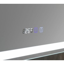 Зеркальный шкаф Creto Attento 60 18-840140A с подсветкой Белый