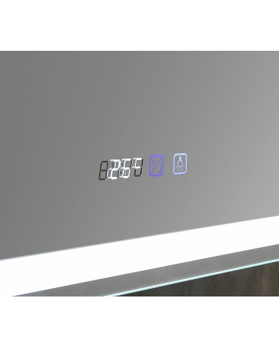 Зеркальный шкаф Creto Attento 60 18-840140A с подсветкой Белый