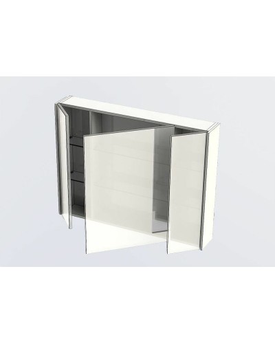 Зеркальный шкаф Aquanet Латина 100 179636 Белый