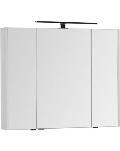 Зеркальный шкаф Aquanet Латина 90 179605 Белый