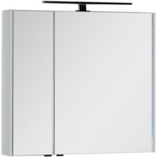 Зеркальный шкаф Aquanet Латина 80 179635 Белый