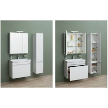 Зеркальный шкаф Aquanet Орлеан 80 L 183077 Белый