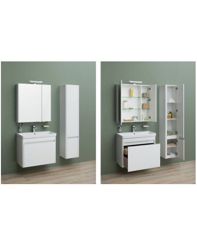 Зеркальный шкаф Aquanet Орлеан 80 L 183077 Белый