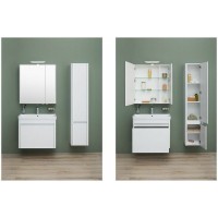 Зеркальный шкаф Aquanet Орлеан 80 L 183077 Белый