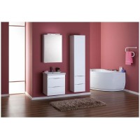 Зеркальный шкаф Aquanet Орлеан 60 R 183076 Белый