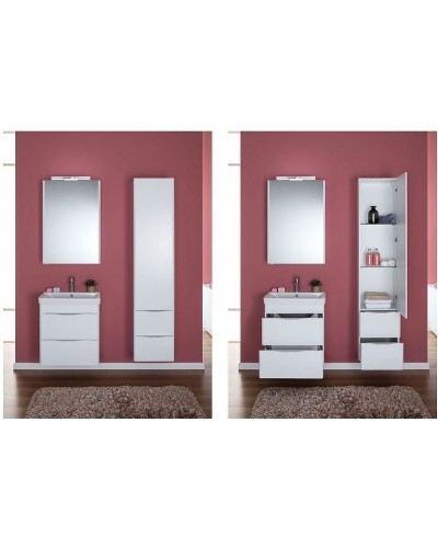 Зеркальный шкаф Aquanet Орлеан 60 R 183076 Белый