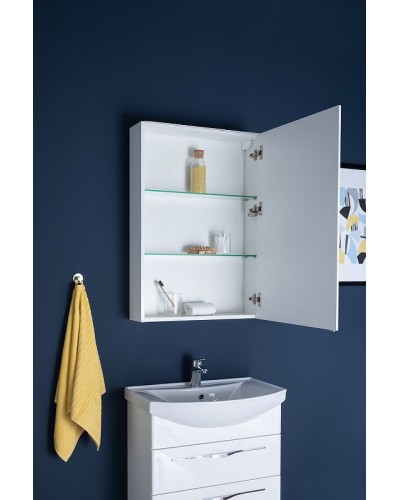 Зеркальный шкаф Aquanet Орлеан 60 R 183076 Белый