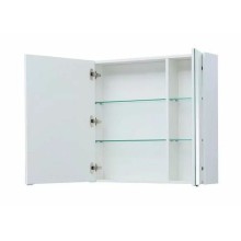 Зеркальный шкаф Aquanet Палермо 80 254538 Белый