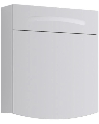 Зеркальный шкаф 60х68 см с подсветкой Aqwella 5 Stars Tempo Tmp.04.06