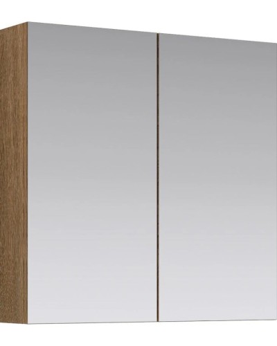 Зеркальный шкаф 70х70 см дуб сонома Aqwella MC.04.07/DS