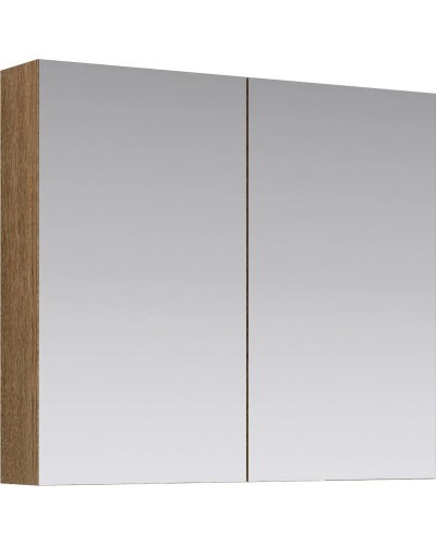 Зеркальный шкаф 80,4х70 см дуб сонома Aqwella MC.04.08/DS