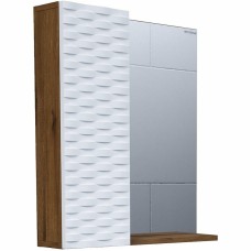Зеркало со шкафом Grossman Альба 65 L 206501 Веллингтон Белый
