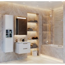 Зеркальный шкаф Roca Victoria Nord 60 ZRU9000030 с подсветкой Белый