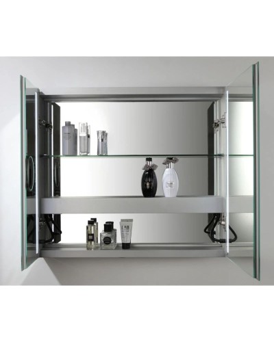 Зеркальный шкаф с подсветкой 80х70 см Esbano ES-2404