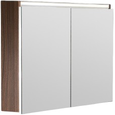 Зеркальный шкаф Boheme Armadi Art Vallessi 100 546-D с подсветкой Dark oak