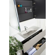 Зеркальный шкаф Boheme Armadi Art Vallessi 80 547-C с подсветкой Кашемир матовый