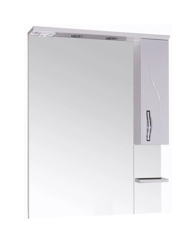 Зеркальный шкаф 77х106,6 см белый ASB-Mebel Грета