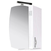 Зеркальный шкаф 60х80 см белый ASB-Mebel Грета