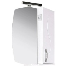 Зеркальный шкаф 60х80 см белый ASB-Mebel Грета