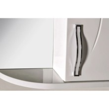 Зеркальный шкаф 60х80 см белый ASB-Mebel Грета