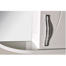 Зеркальный шкаф 60х80 см белый ASB-Mebel Грета