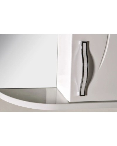 Зеркальный шкаф 60х80 см белый ASB-Mebel Грета