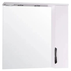 Зеркальный шкаф 77,8х78,1 см белый ASB-Mebel Миранда