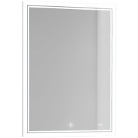 Зеркальный шкаф Jorno Slide 60 Sli.03.60/A с подсветкой с сенсорным выключателем и часами