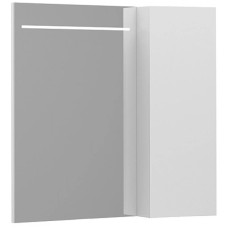 Зеркальный шкаф 78х80 см белый глянец R Belux Мадрид В 80 Ш