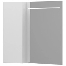 Зеркальный шкаф 78х80 см белый глянец L Belux Мадрид В 80 Ш