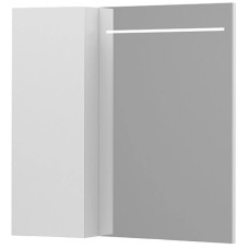 Зеркальный шкаф 78х80 см белый глянец L Belux Мадрид В 80 Ш
