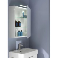 Зеркальный шкаф 60х70 см белый матовый R Laufen Base 4.0275.2.110.260.1