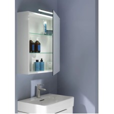 Зеркальный шкаф 60х70 см белый матовый R Laufen Base 4.0275.2.110.260.1