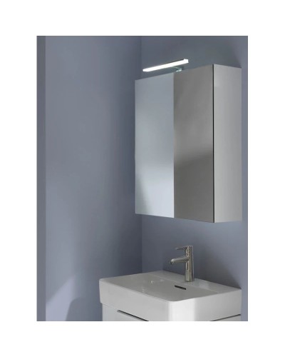 Зеркальный шкаф 60х70 см белый матовый R Laufen Base 4.0275.2.110.260.1