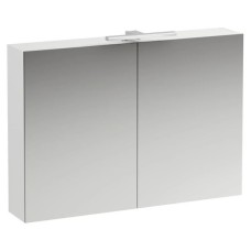 Зеркальный шкаф 100х70 см белый матовый Laufen Base 4.0285.2.110.260.1