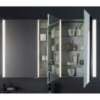 Зеркальный шкаф 130х75 см Laufen Frame 25 4.0875.4.900.144.1