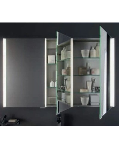 Зеркальный шкаф 130х75 см Laufen Frame 25 4.0875.4.900.144.1