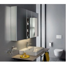 Зеркальный шкаф 130х75 см Laufen Frame 25 4.0875.4.900.144.1