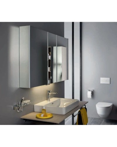 Зеркальный шкаф 130х75 см Laufen Frame 25 4.0875.4.900.144.1