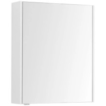 Зеркальный шкаф 59х75 см белый глянец R Aquanet Палермо 00203939