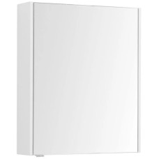 Зеркальный шкаф 59х75 см белый глянец R Aquanet Палермо 00203939