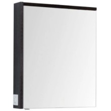 Зеркальный шкаф 69,5х85 см эвкалипт мистери/белый глянец R Aquanet Фостер 00202061