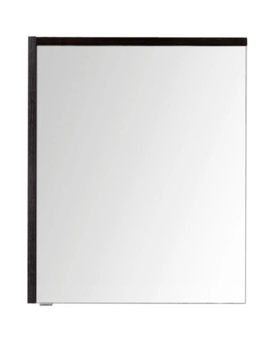 Зеркальный шкаф 69,5х85 см эвкалипт мистери/белый глянец R Aquanet Фостер 00202061