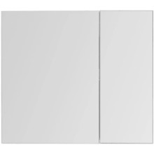 Зеркальный шкаф 100х87,3 см белый глянец L Aquanet Йорк 00202090