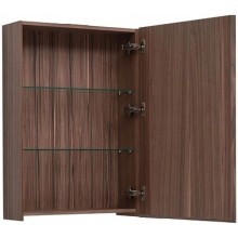 Зеркальный шкаф 60х87,3 см орех R Aquanet Нью-Йорк 00203951