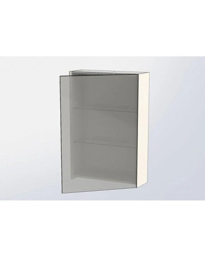 Зеркальный шкаф 60х87,3 см орех R Aquanet Нью-Йорк 00203951